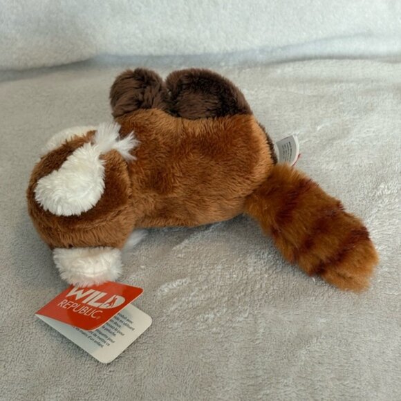 NET Wild Republic Red Panda Plush Toy stuffed. Animal 5” tall - Picture 7 of 14